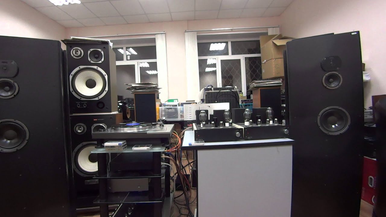 Mirage M-1, ClassicVoice PP 300B Amps, Nakamichi 700 II