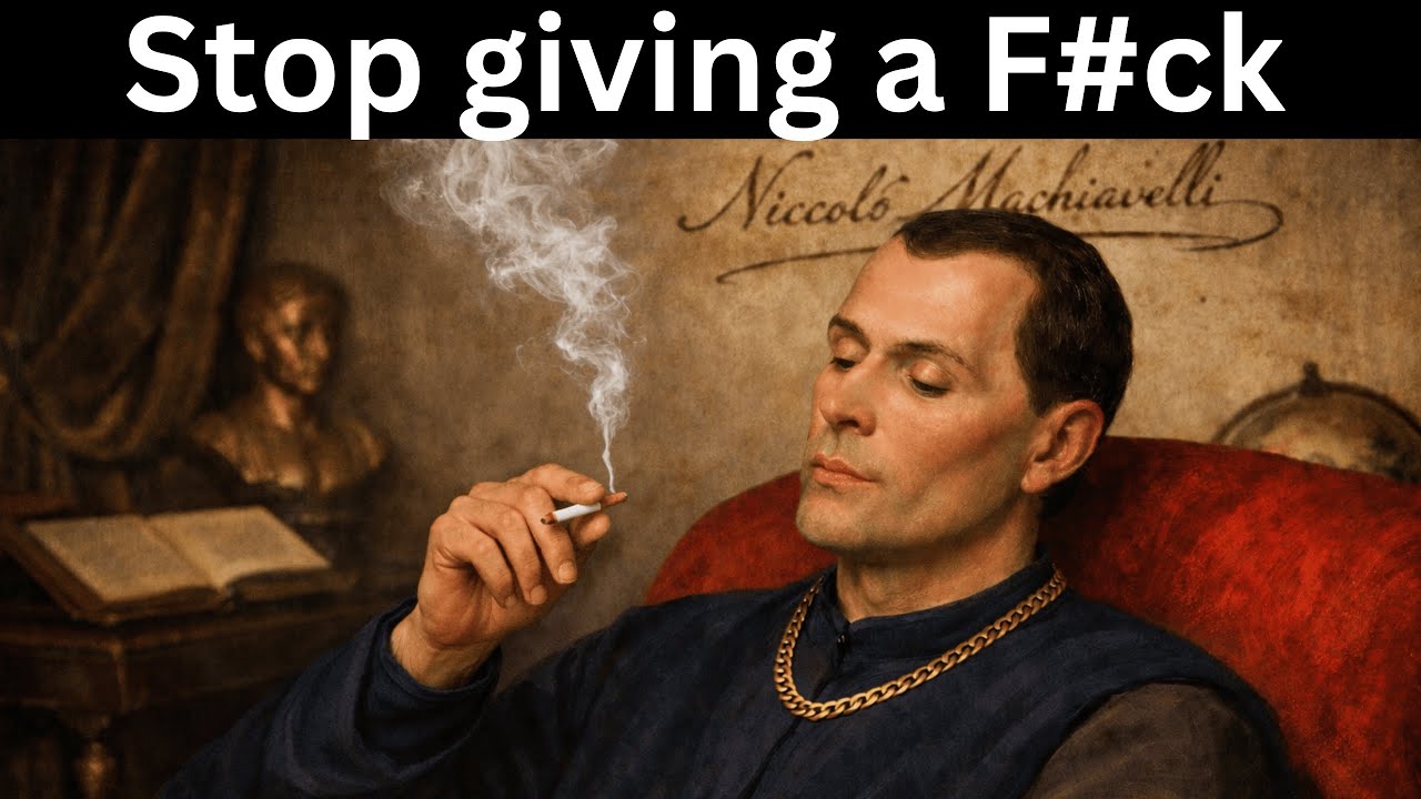 Nothing And Nobody Will Affect You Again   Machiavelli