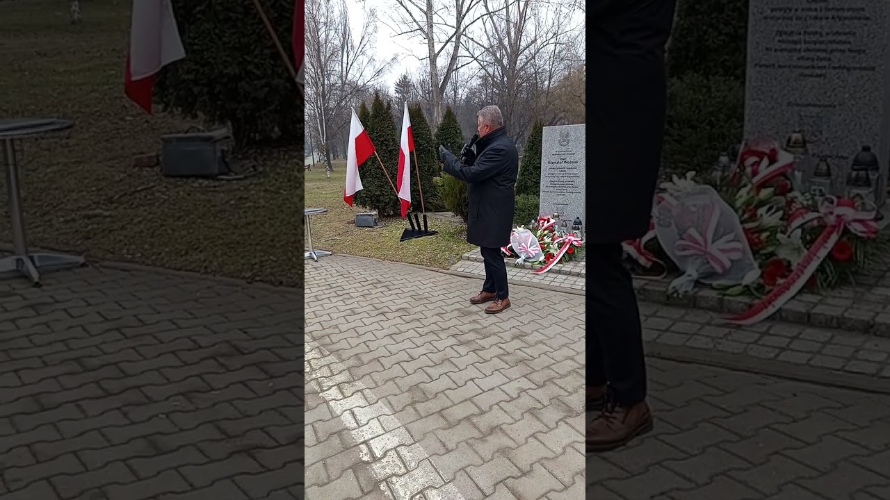 #Dzieroni&oacute;w 20260123 #mjr_Krzysztof_Woźniak #bohater #żołnierz #Henryk_Smolny #pomnik #c3 #burmistrz