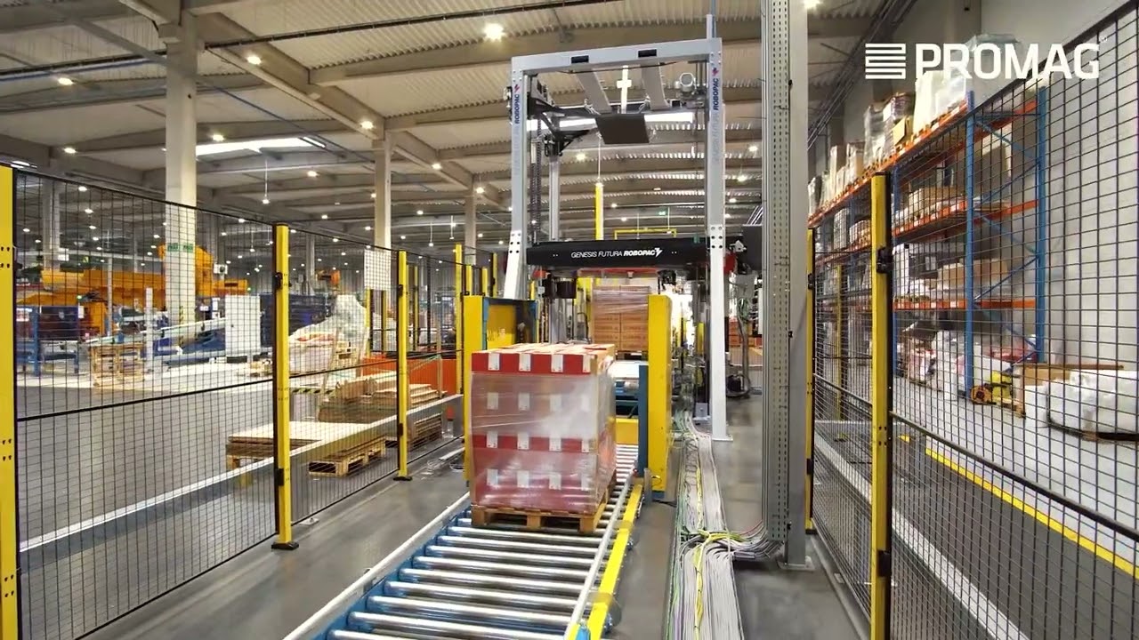 Automatyzacja procesów transportu, pakowania i etykietowania - WKRĘT-MET - realizacja PROMAG S.A.