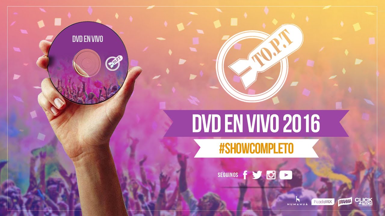 TO.P.T en vivo Zebra Club 2016 - DVD - Show completo