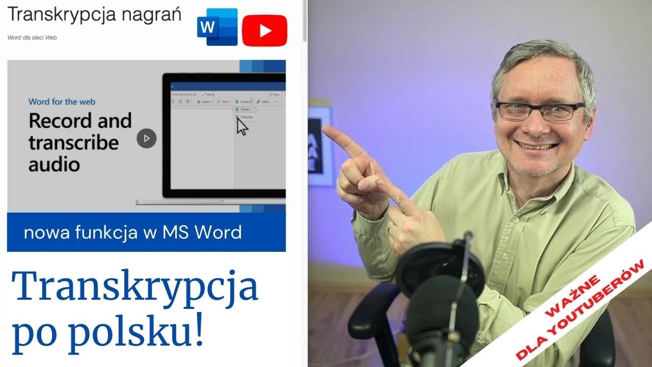 Rewolucja w polskiej transkrypcji: jest w Wordzie!