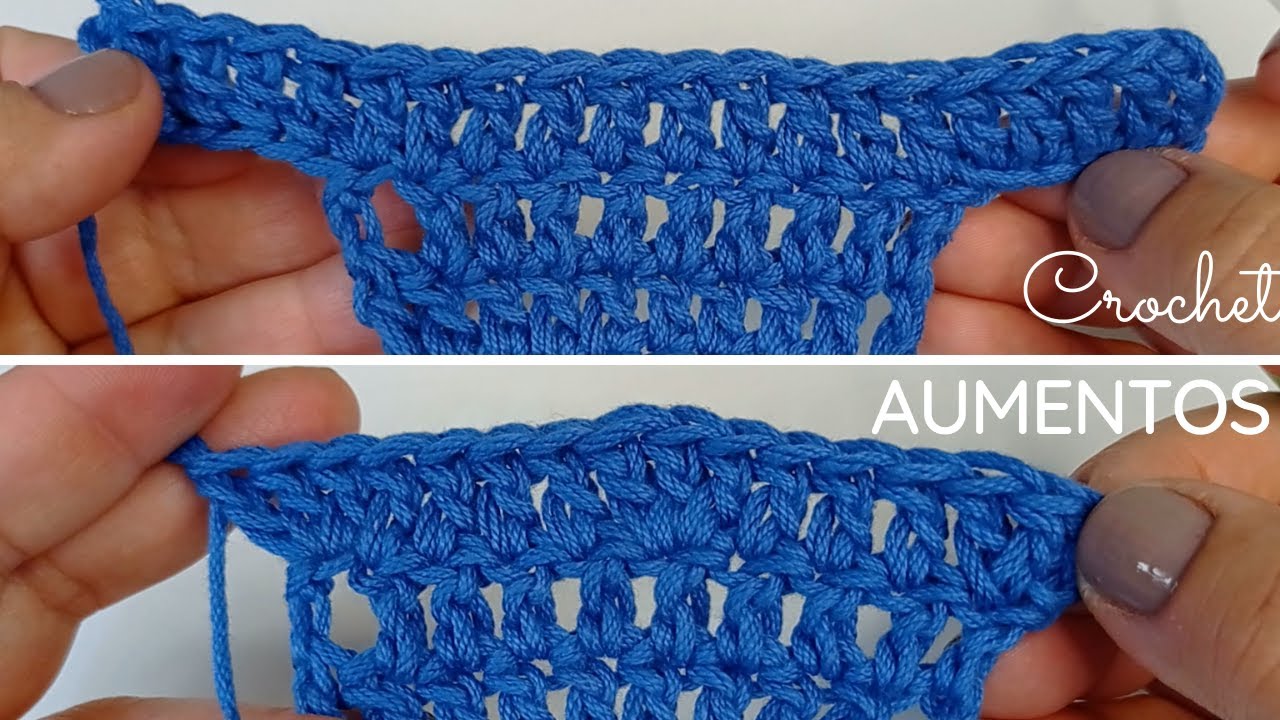 Aumentos en crochet o ganchillo