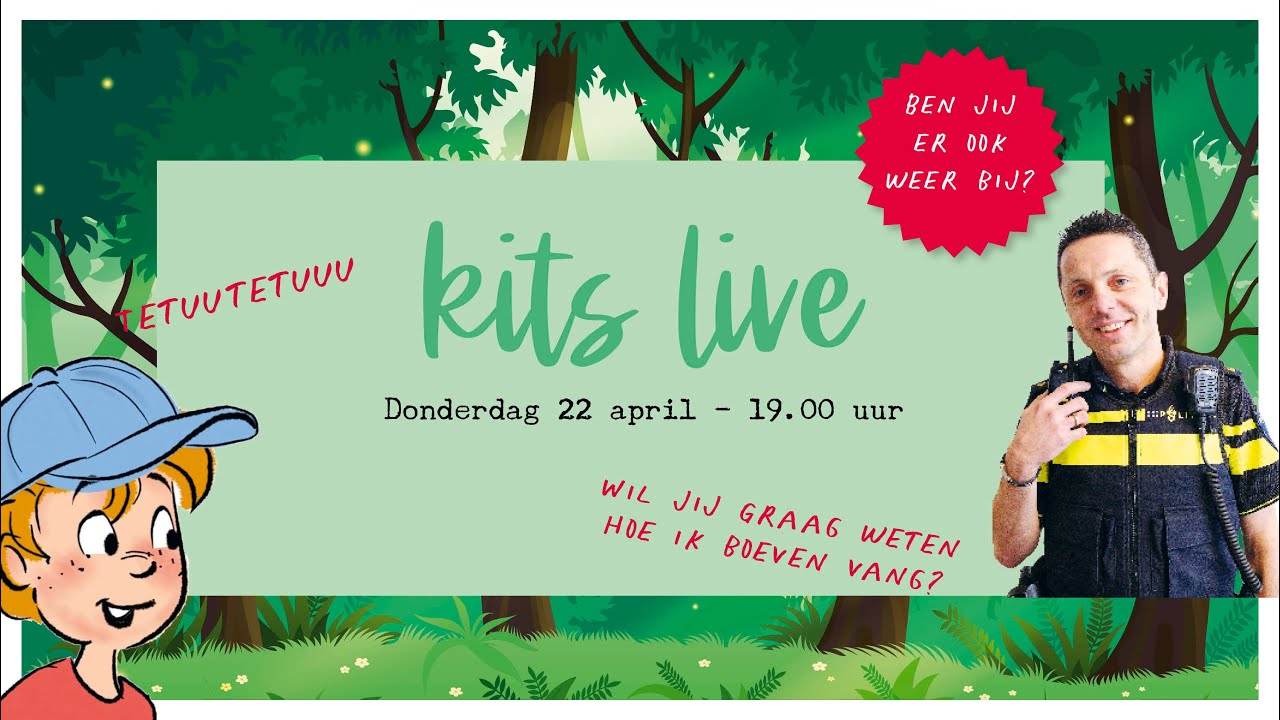 TERUGKIJKEN: Kits LIVE! donderdag 22 april 19.00 uur