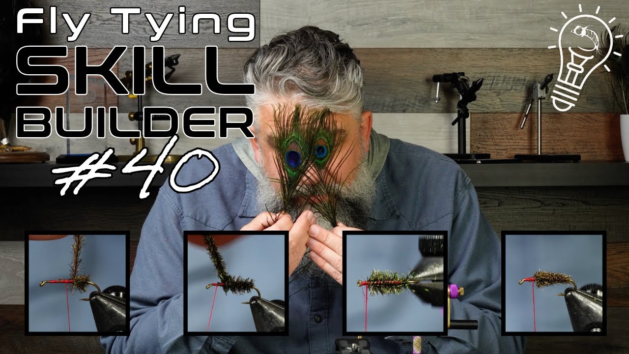 One of the Most Popular Materials in Fly Tying! | PEACOCK HERL | Fly Tying Skill Builder #40