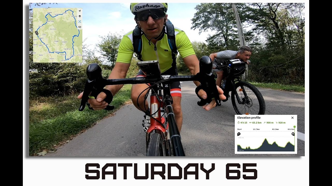 Saturday 65km