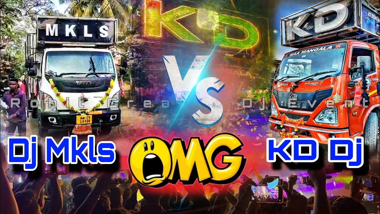 Kd Dj Vs Mkls Dj Face to Face Competition in a Marriage program❗By Rohit Creater Dj Event