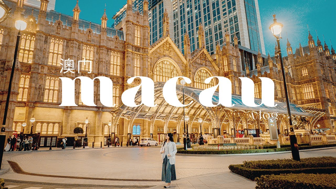 3 Days in Macau 澳門 🇲🇴 4k | Cafe Hopping, Exploring Famous Landmarks and Foods