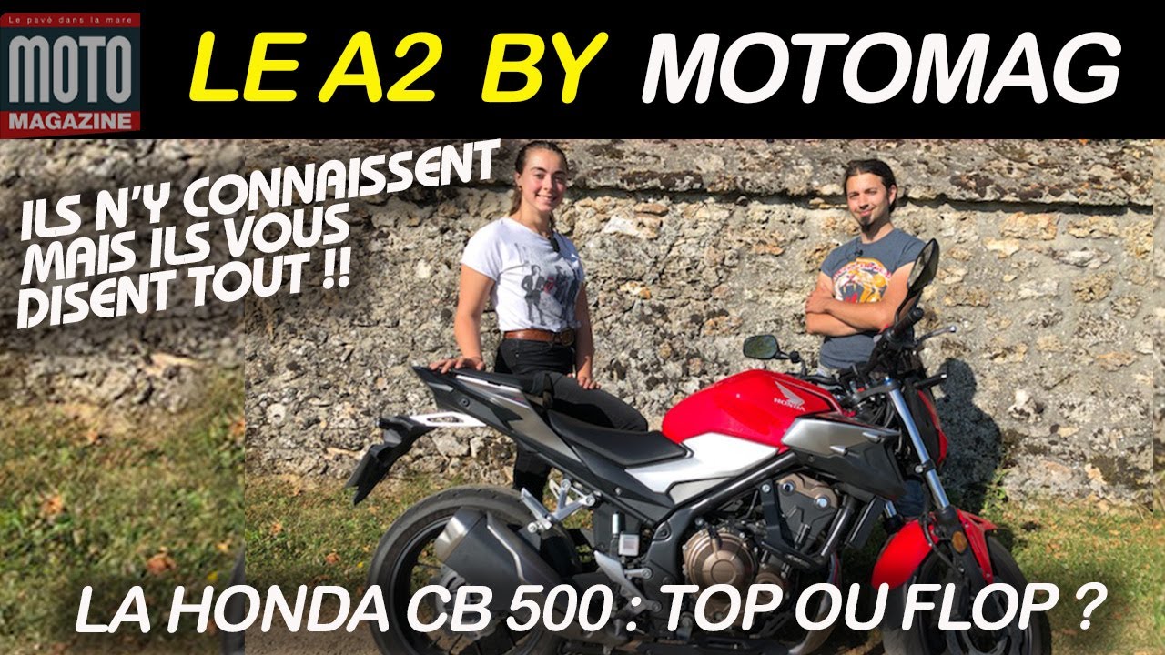 Honda CB500 pour débuter en A2 - Essai découverte Moto Magazine