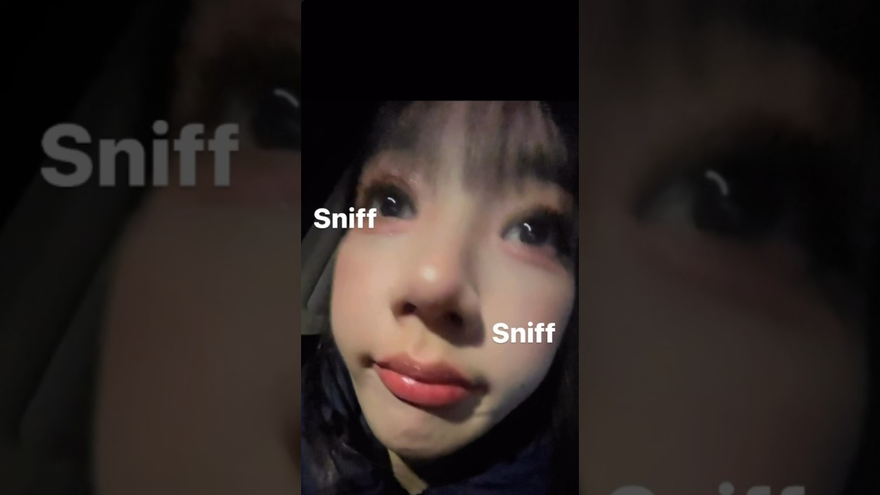 Shin Jiyoon sniffing test 