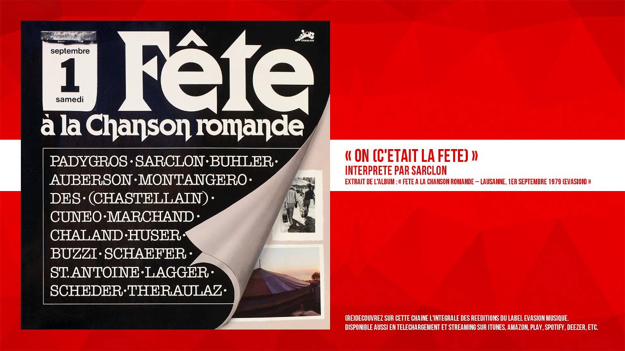 « On (C'était la fête) » - Sarclon - Remasterisé