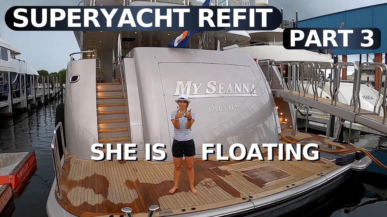 Суперъяхта DELTA MARINE стоимостью 26,5 млн долларов MY SEANNA РЕМОНТ за 4 млн долларов ЧАСТЬ 3 До 