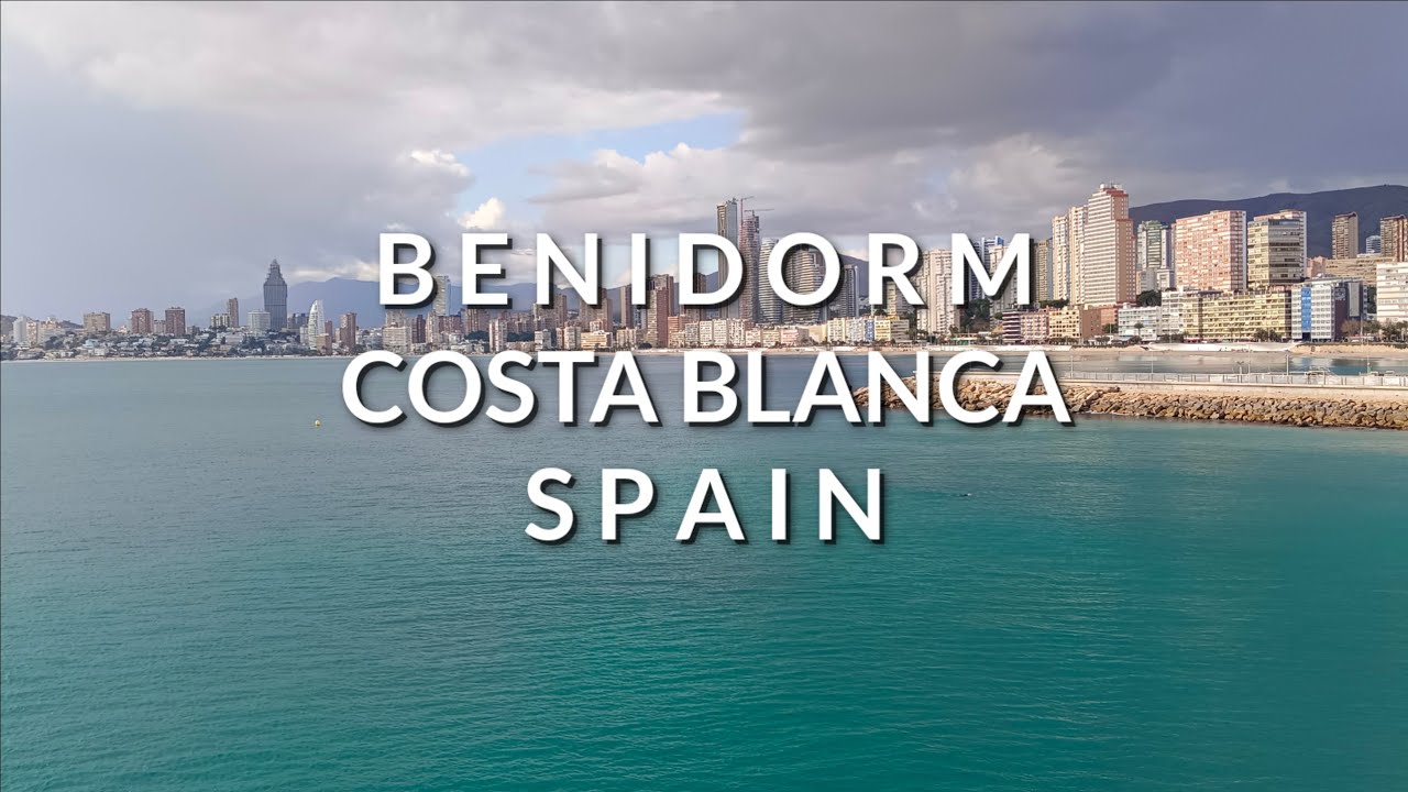BENIDORM Costa Blanca Spain, Walking Tour