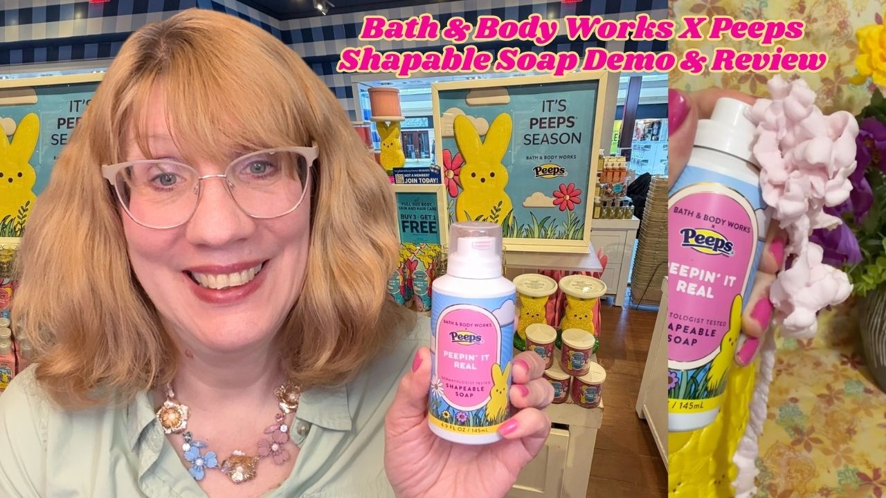 Bath & Body Works X Peeps Shapable Soap Demo & Review