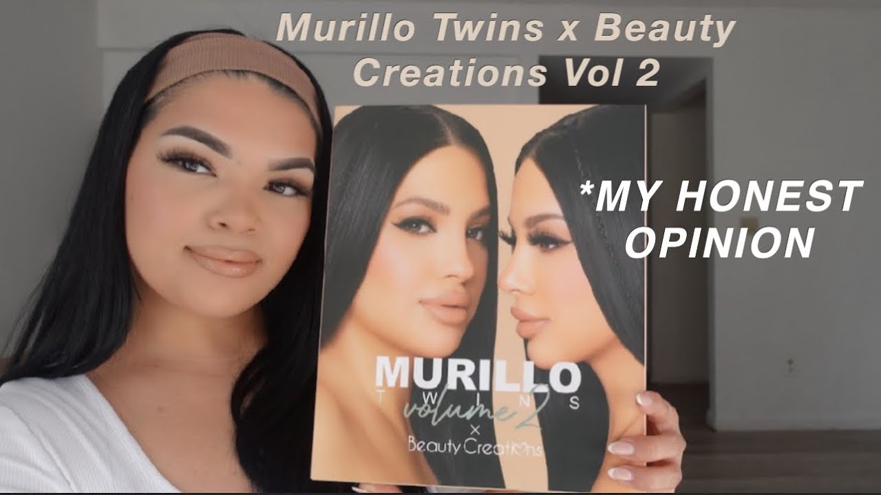 BEAUTY CREATIONS X MURILLO TWINS VOL 2!! MY HONEST OPINION