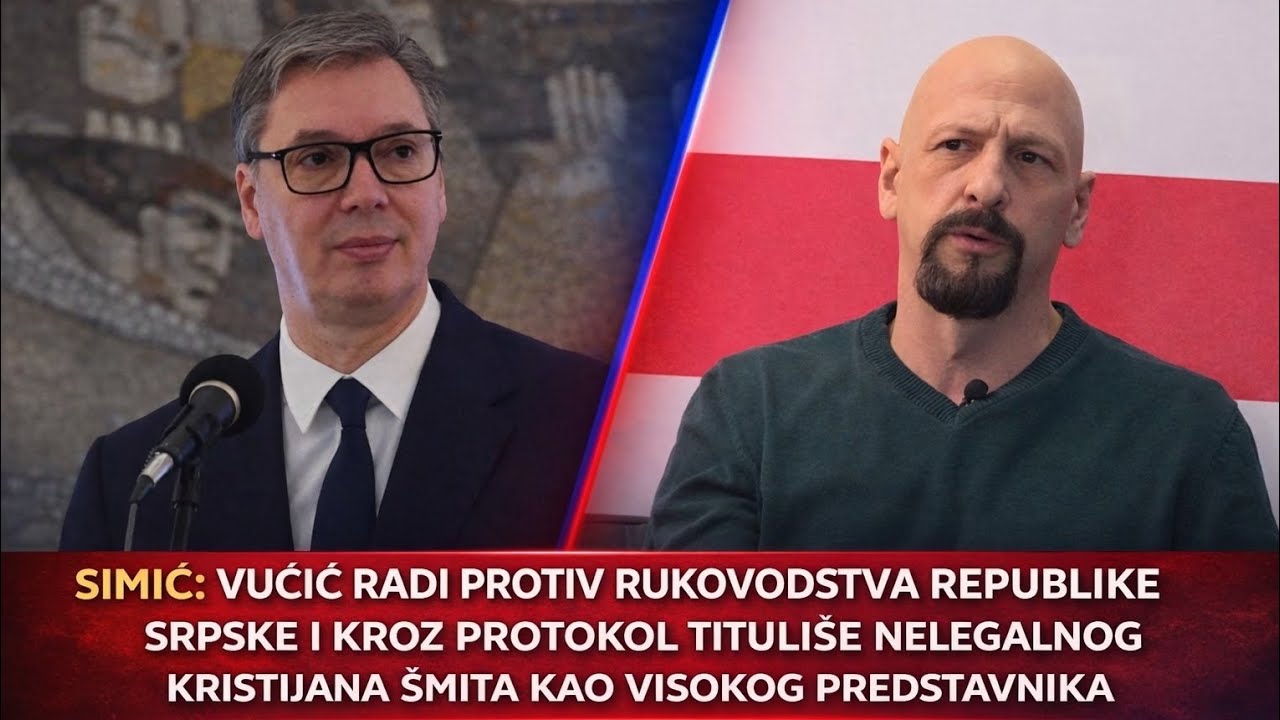 VUČIĆ protiv DODIKA/Republike Srpske I Danijel Simić #3 #podcast #politika #srbija #republikasrpska