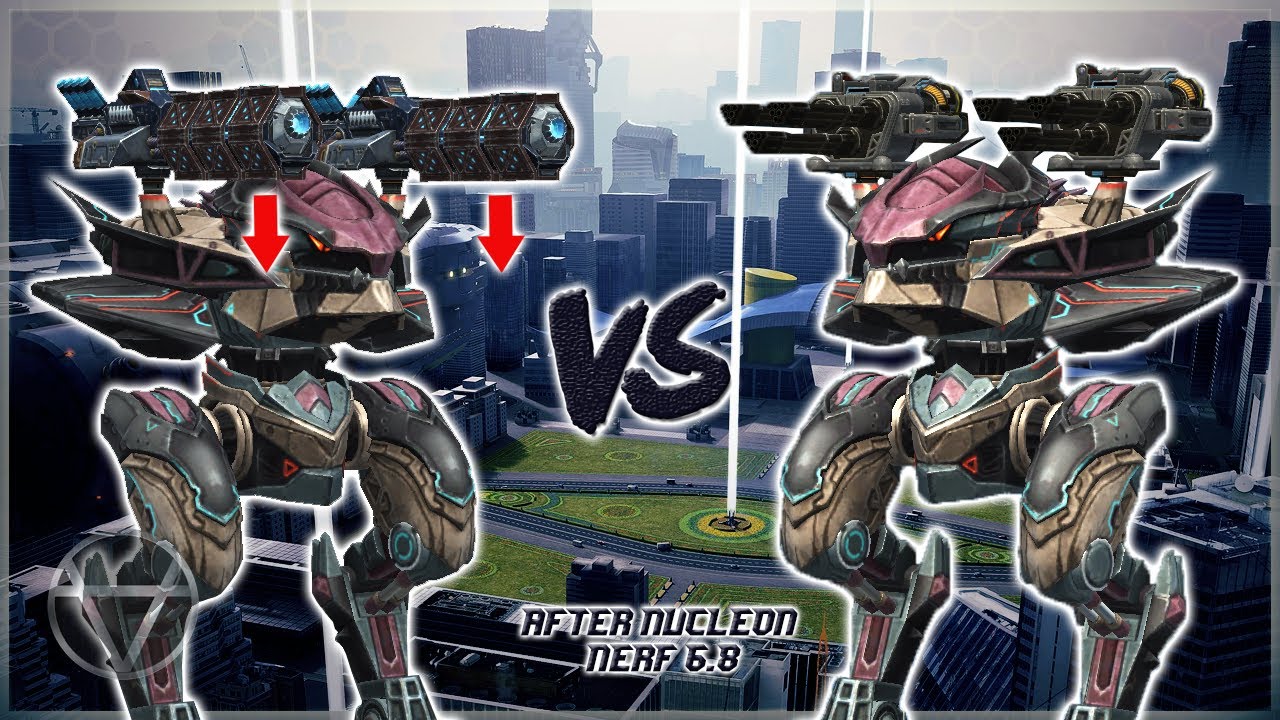 [WR] 🔥 Nucleon (nerfed) VS Avenger - Mk2 Comparison | War Robots