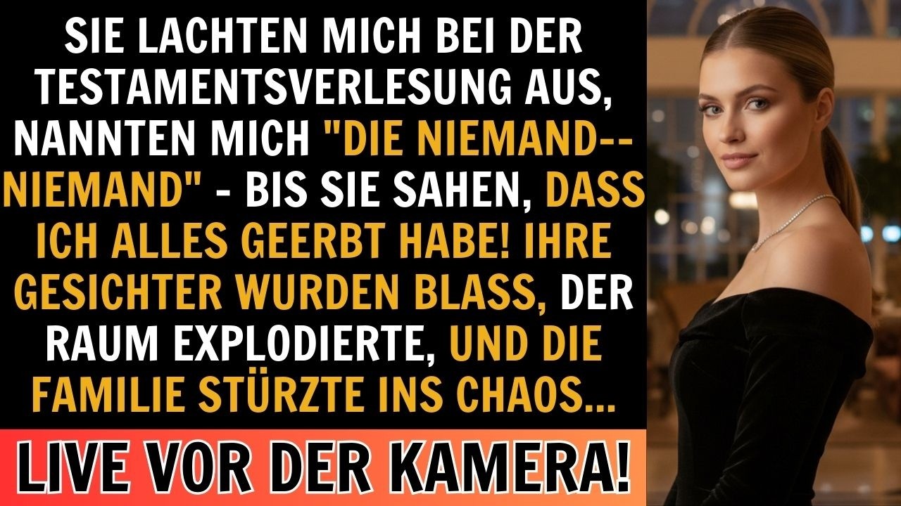 Eltern wollten mich beim Testament bloßstellen – doch ich erbte alles und sie waren fassungslos.
