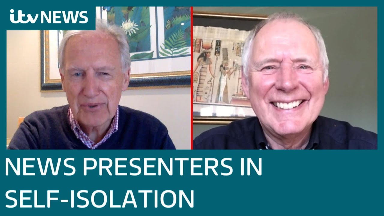 Two familiar faces from Midlands TV have been catching up about life in lockdown | ITV News