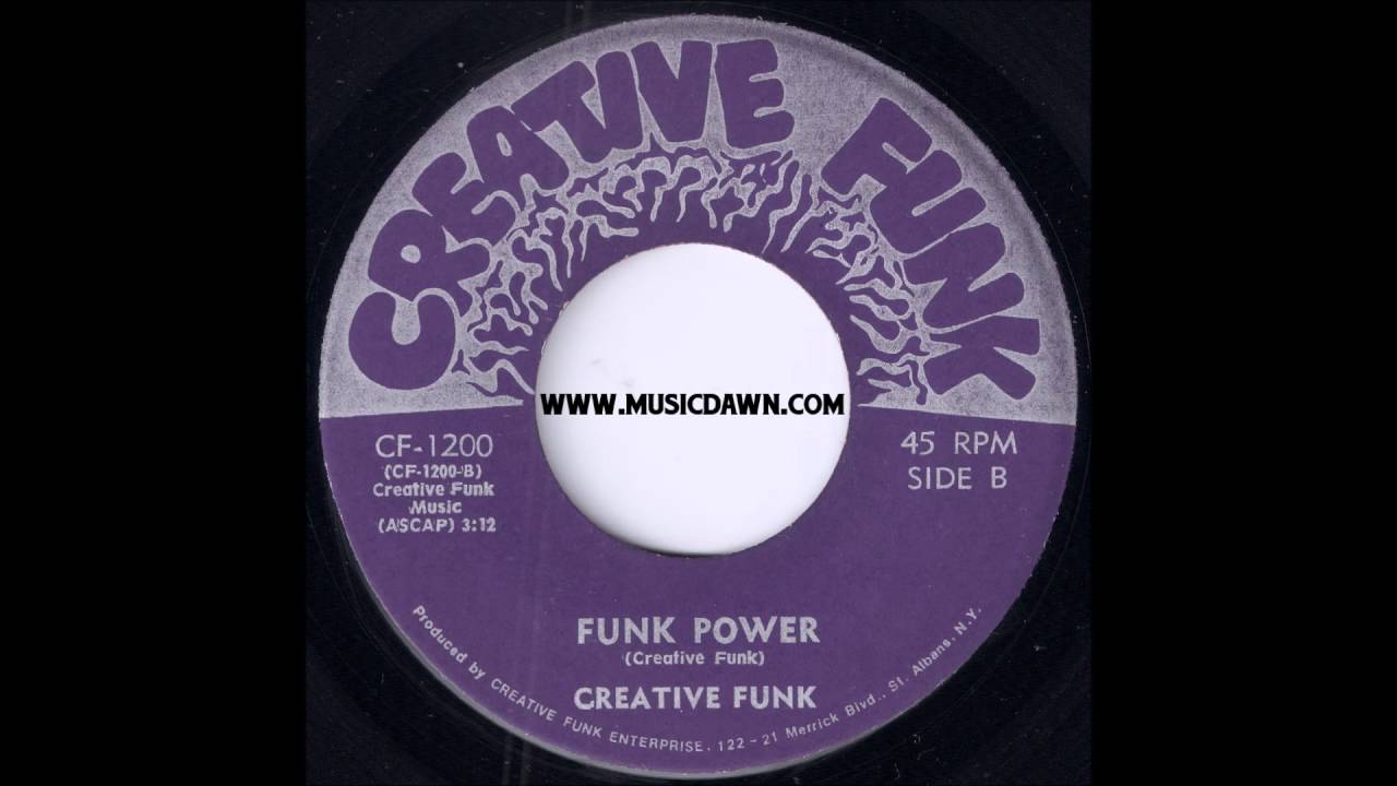 Creative Funk - Funk Power [Creative Funk] 1972 Deep Funk 45