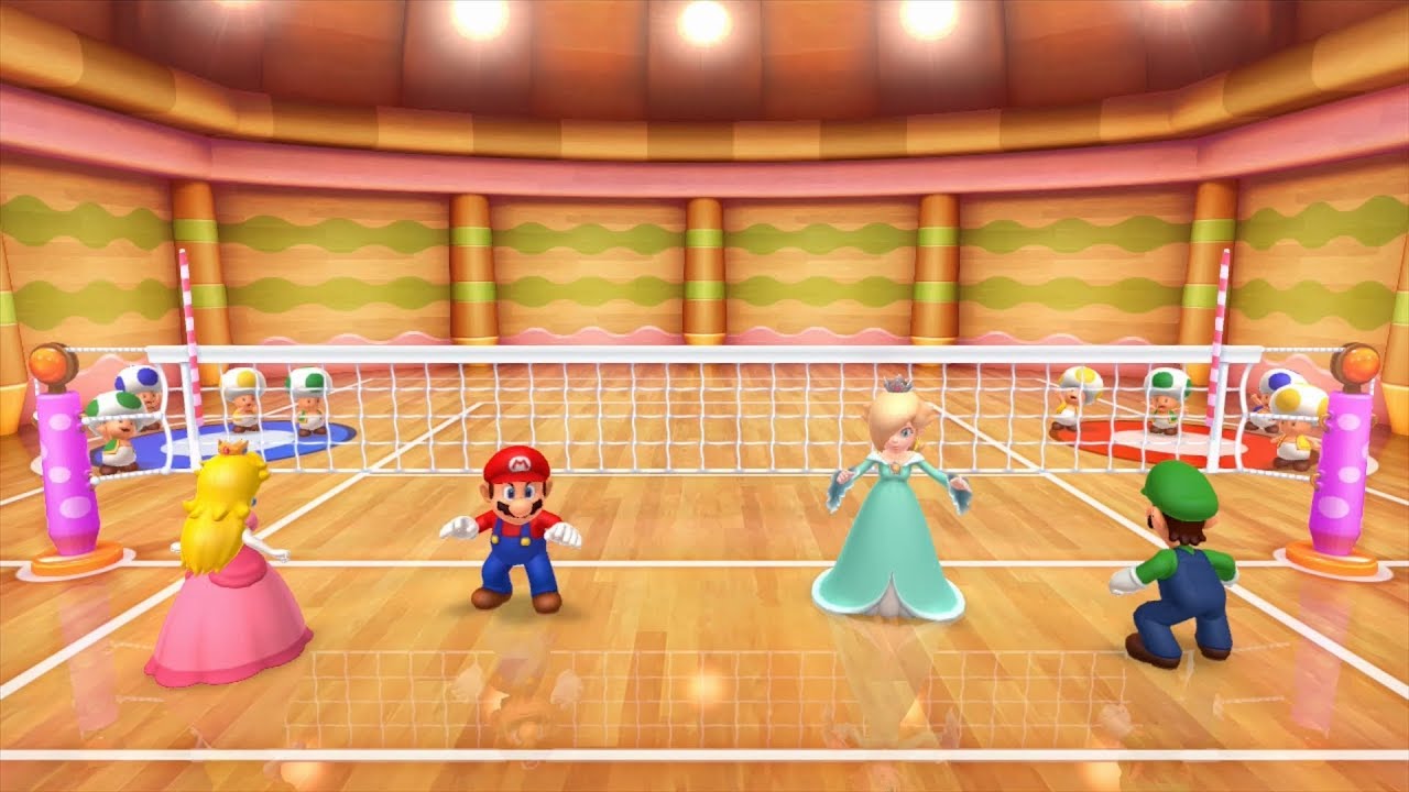 Mario Party 10 Mario Party #166 Mario vs Rosalina vs Luigi vs Peach Mushroom Park Master Difficulty