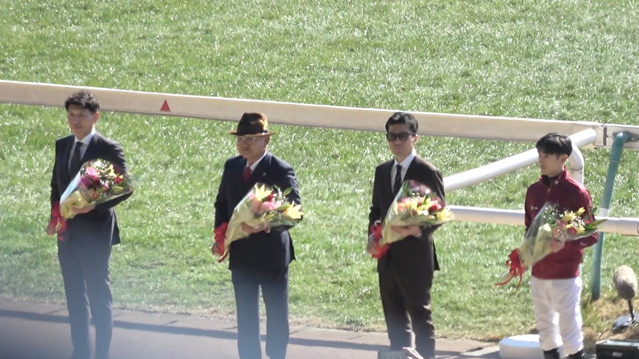 【現地】フォーエバーヤング 関係者 優勝記念セレモニー【東京競馬場】