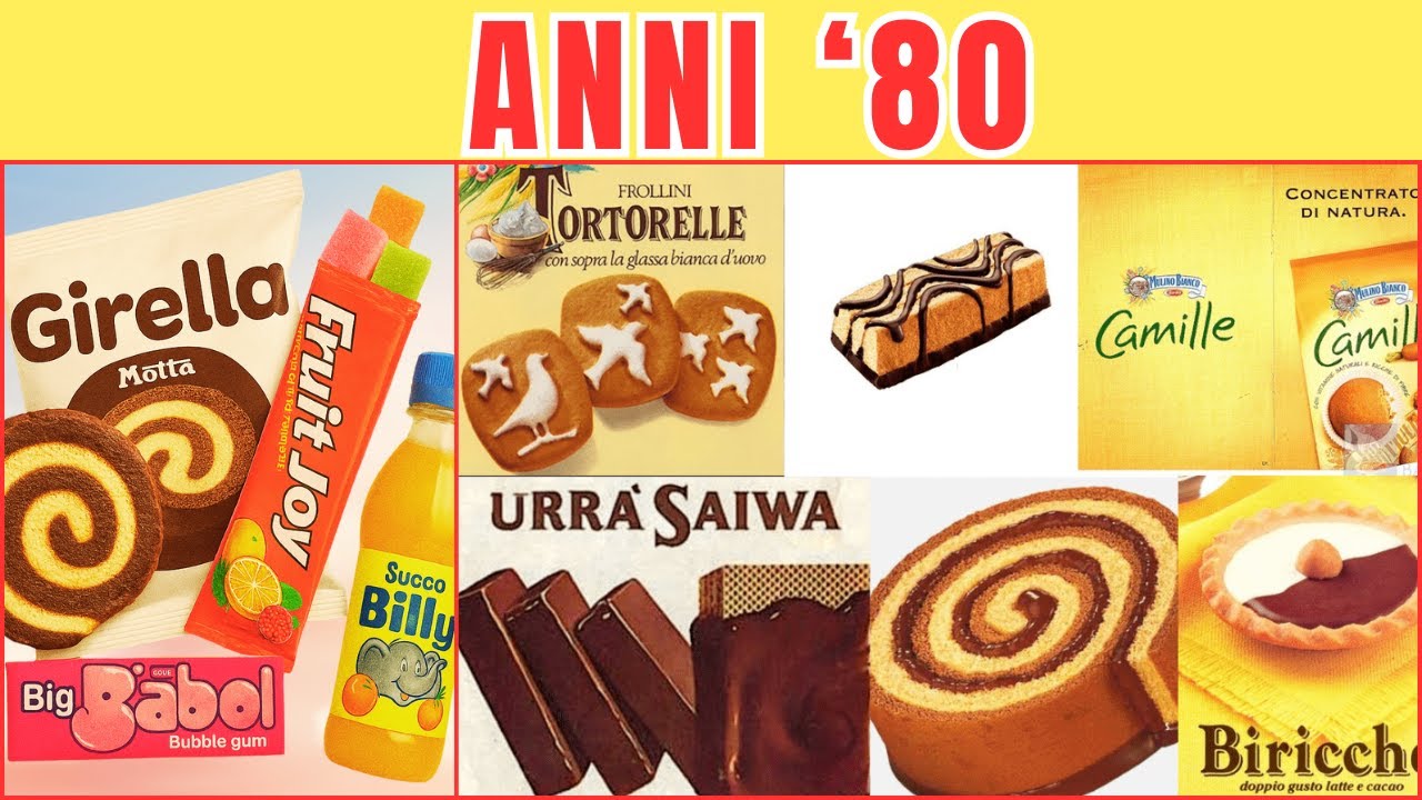 10 Merendine e Bibite degli ANNI ’80 che sono SPARITE (ma le ricordi?)