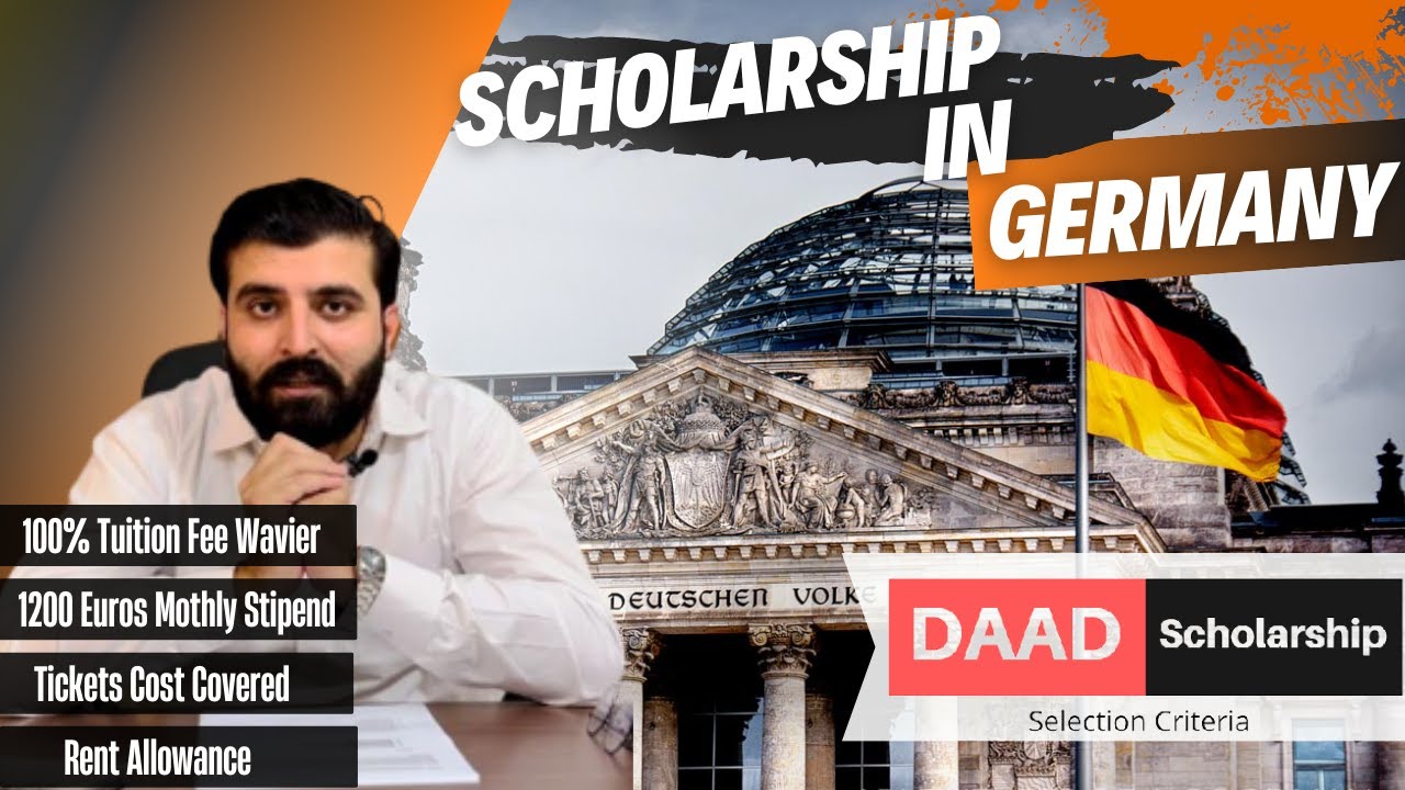 DAAD Scholarship | Get Paid to Study in Germany | 1200 € Stipend | Rent & Ticket Cost Covered