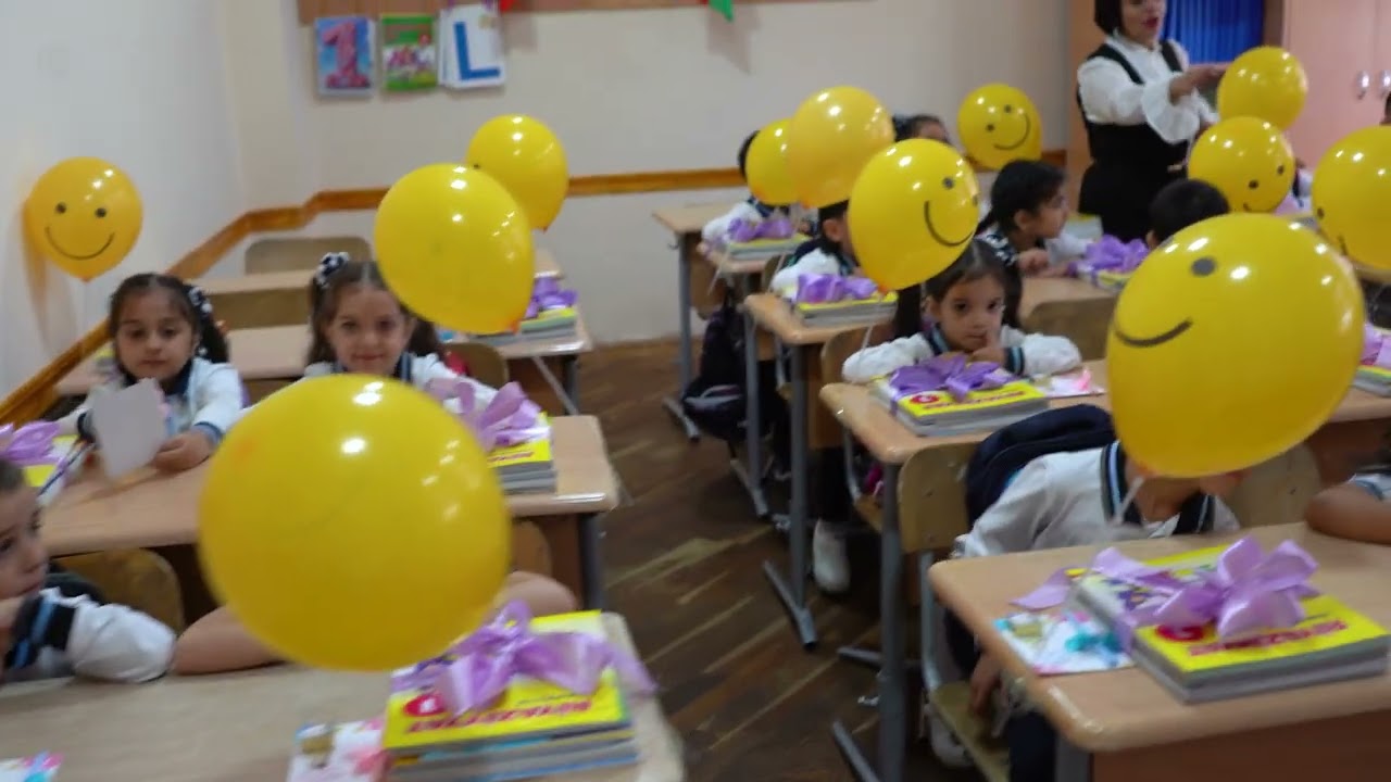 182 sayli orta mektebin ilk dərs günü 15.09.2025