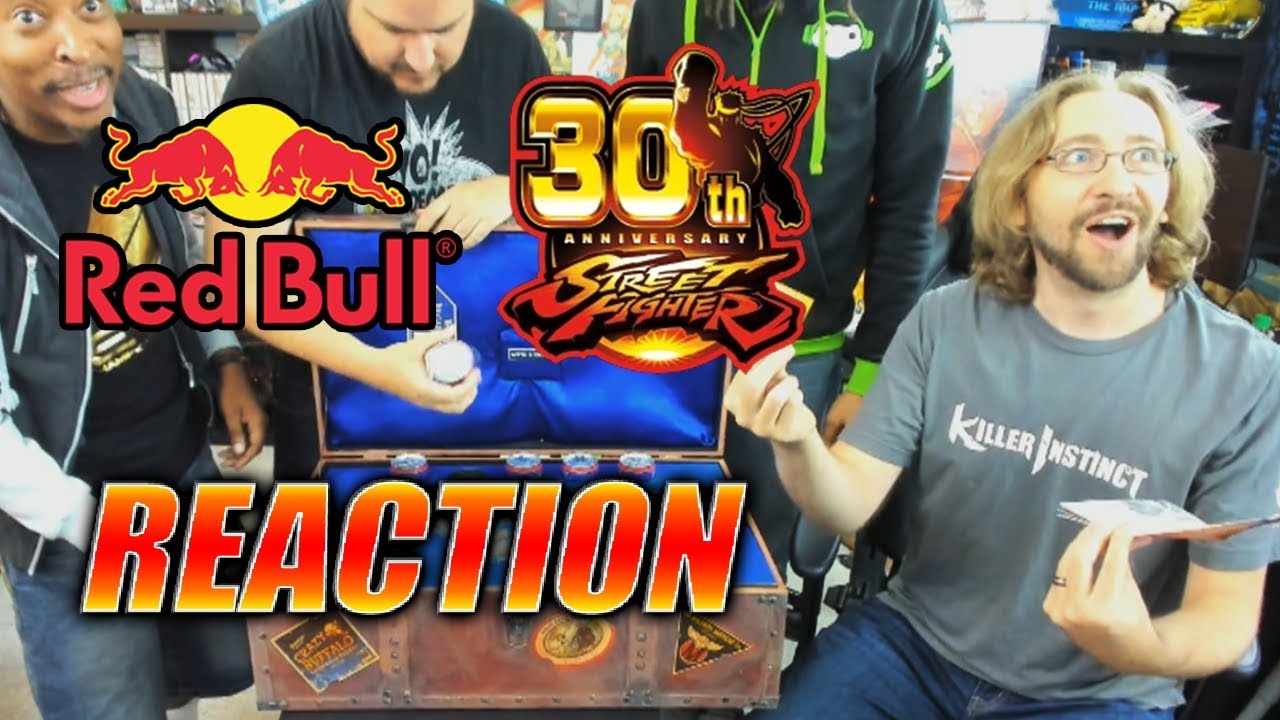MAX REACTS: Insane RedBull Street Fighter Collectors Edition 30th Anniversary Chest