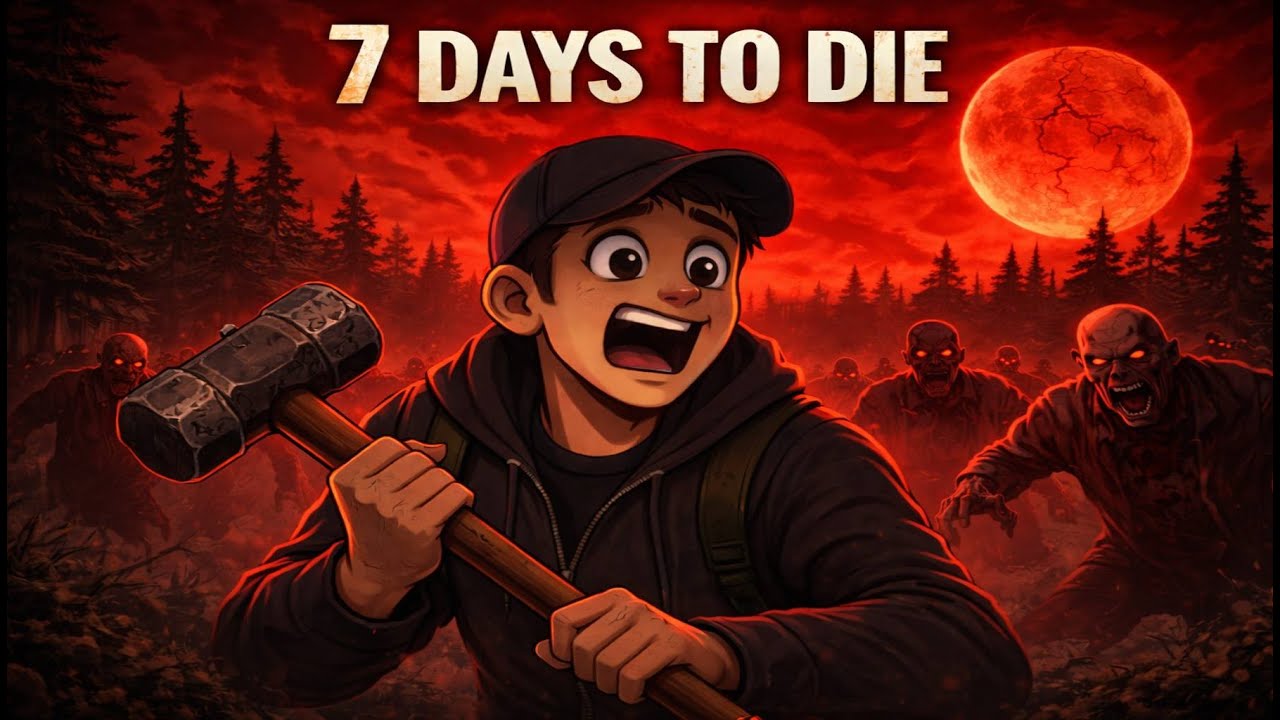 7 Days to Die V2.5  Episode 5 | Will I Survive This Bloodmoon?