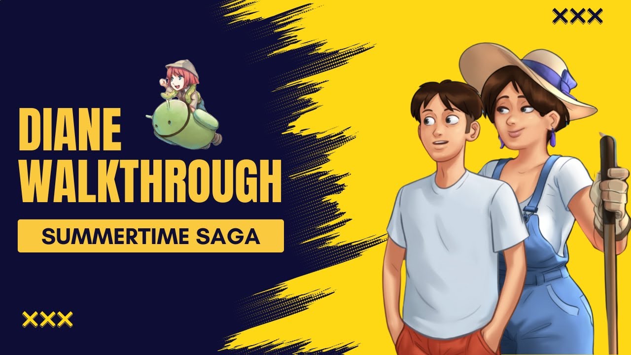 Diane Full Walkthrough Summertime Saga new update - Diane Complete Storyline