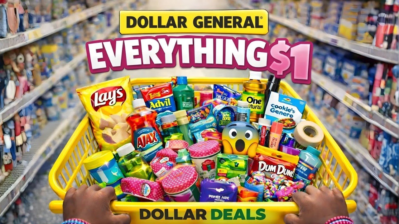 В отделе распродаж Dollar General!!! Что можно купить за 10 долларов?