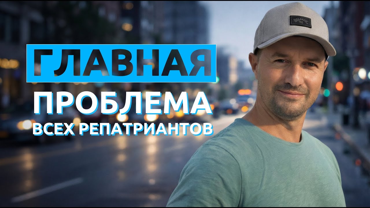Главная проблема ВСЕХ репатриантов