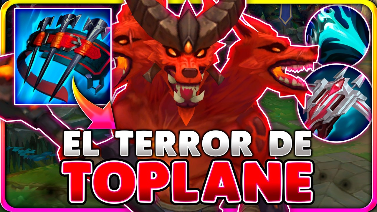 😱¡PRUEBO la *NUEVA BUILD CRIMINAL* de NASUS TOP con el ITEM QUE DESINTEGRA CAMPEONES y ES TERRIBLE!