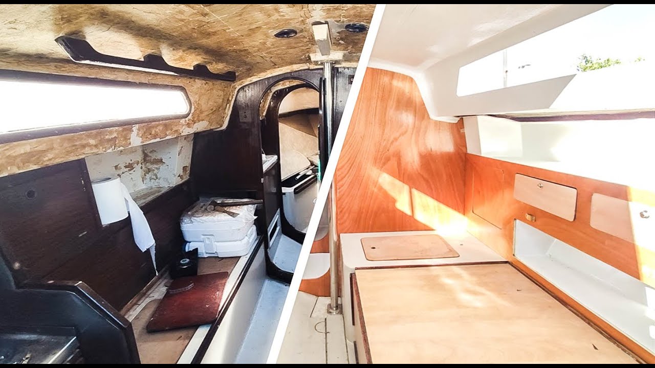 Ep6 - Ponemos mamparos nuevos en el Puma 26 | Sailing Ecko - Proyecto de restauración velero
