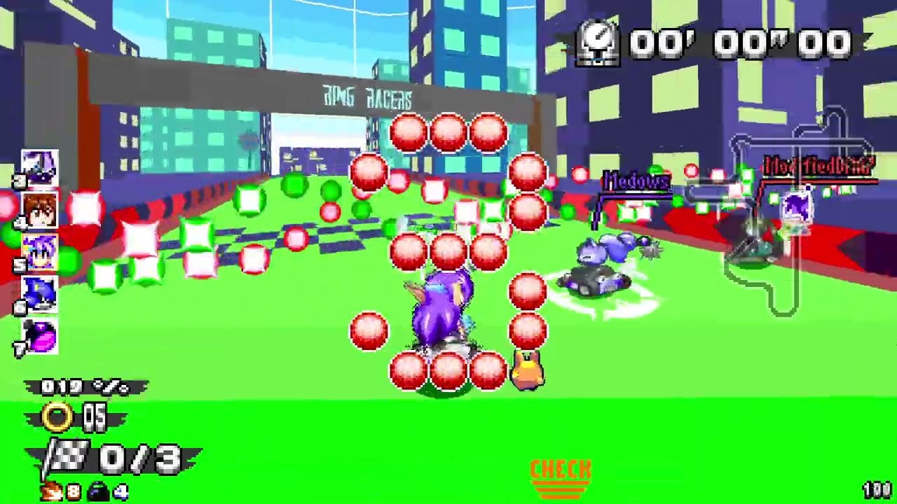 Dr. Robotnik's Ring Racers v2.1 (v1.1) - Sunflower's Garden (Modded, Gear 2) (02/05/2024)