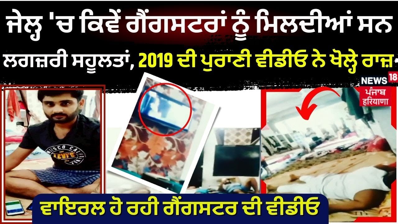 Patiala News | ਜੇਲ੍ਹ 'ਚ ਗੈਂਗਸਟਰ ਦੀ ਲਗਜ਼ਰੀ ਲਾਈਫ...! | Gangster Jail Viral Video | N18N