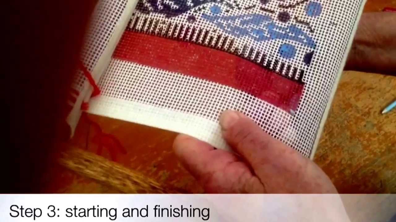 Needlepoint is this easy!