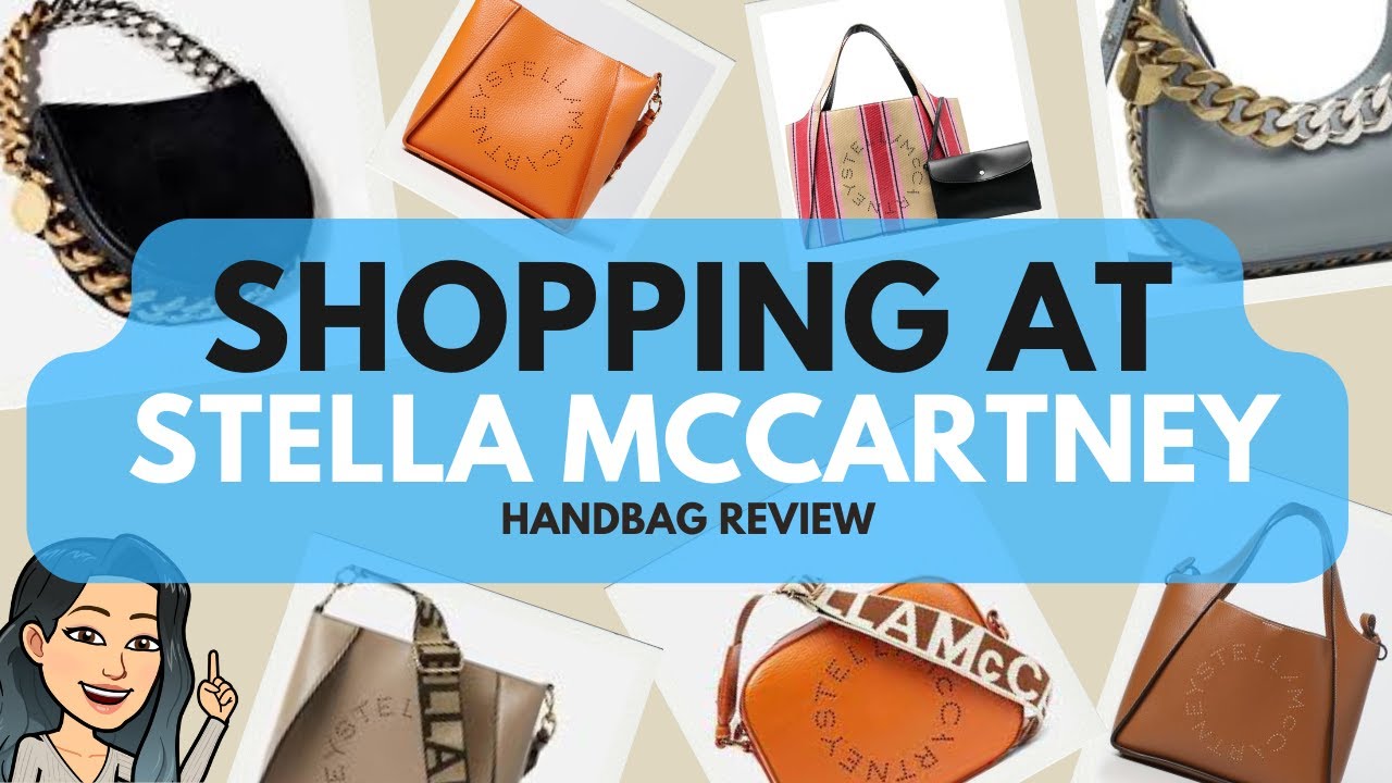 SHOPPING AT STELLA MCCARTNEY 🥰💓💓STELLA MCCARTNEY HANDBAG REVIEW / LUXURY HANDBAG SHOPPING