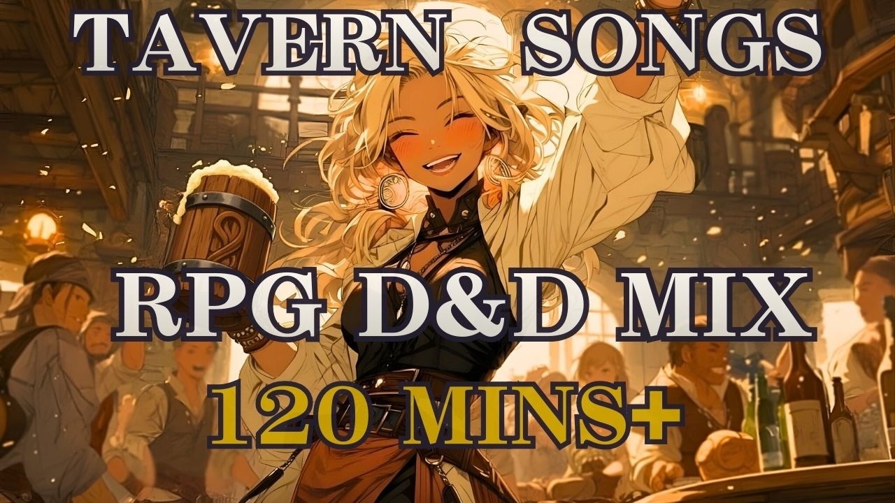 【For Work】120 MINS+ RPG Medieval Tavern Songs | Fantasy Folk Mix | DnD