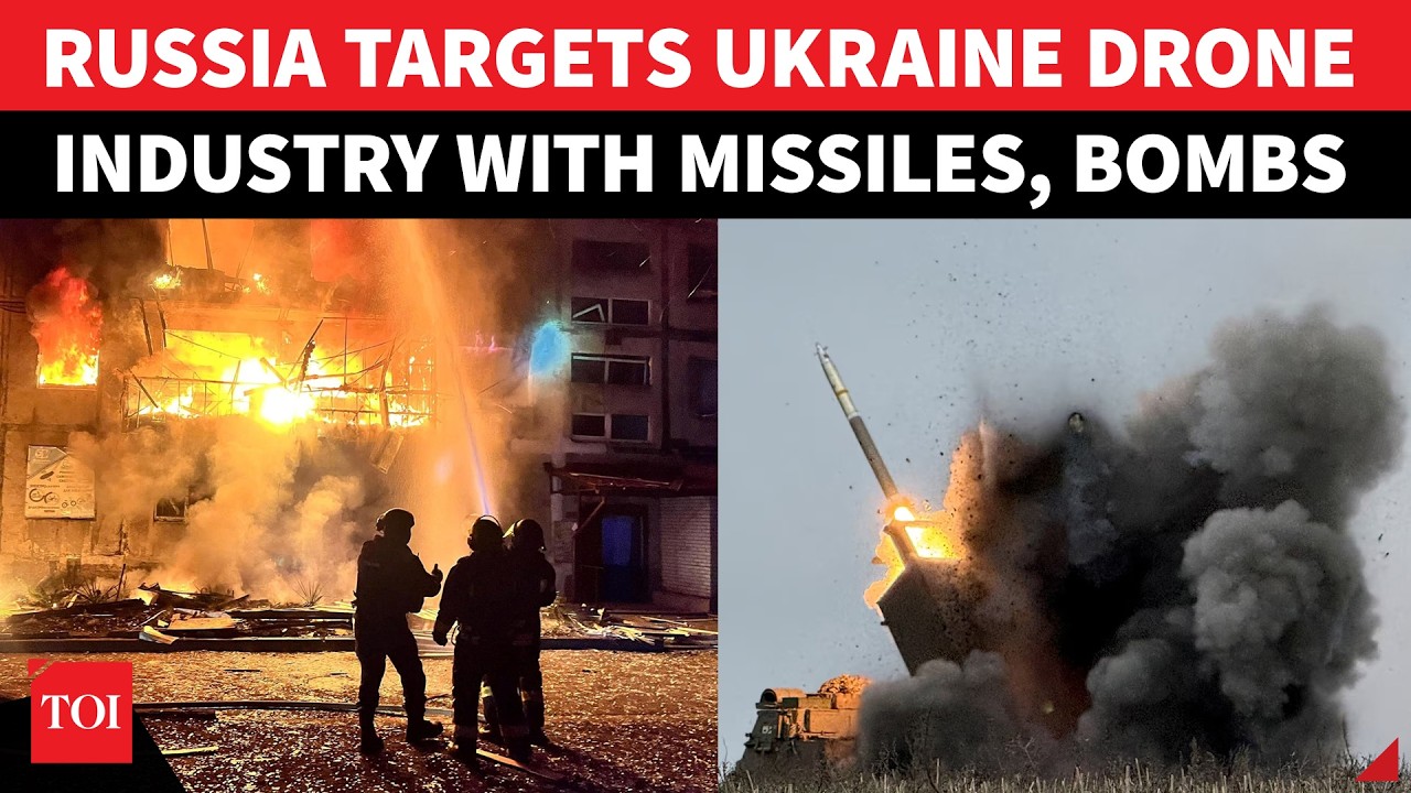 Putin 'Blows Up' Ukraine's Kyiv Aircraft Hub; Military Supplies Bombed Overnight In Fiery Onslaught