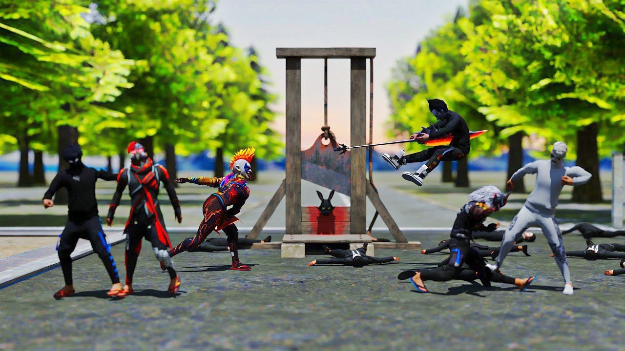 FREE FIRE 3D ANIMATION RABBITS VS SHADOW DOMINION PART 6 🔥