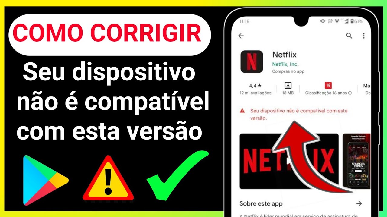 COMO CORRIGIR Seu dispositivo não é compatível com esta versão Android 2025