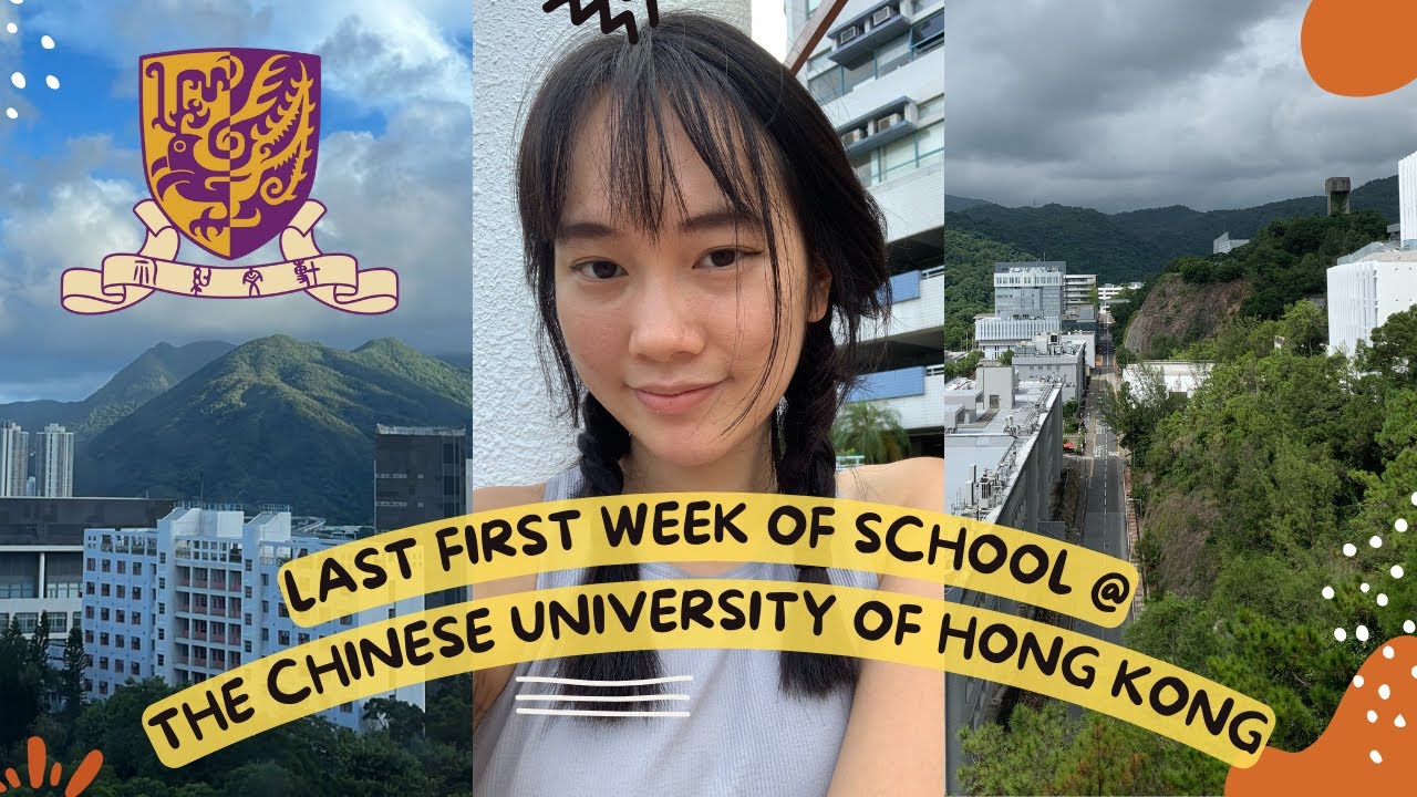 LAST First Week of University Vlog 🚌 | CUHK Actuarial Science Student 🇭🇰| International Student Vlog