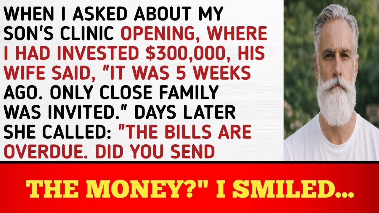 They Used My $320K Clinic Money—Then Banned Me From the Opening…