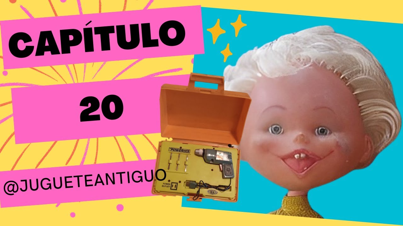 Cómo eran... juguete antiguo cap 20 MINI TALADRO Idealtoys (1969)