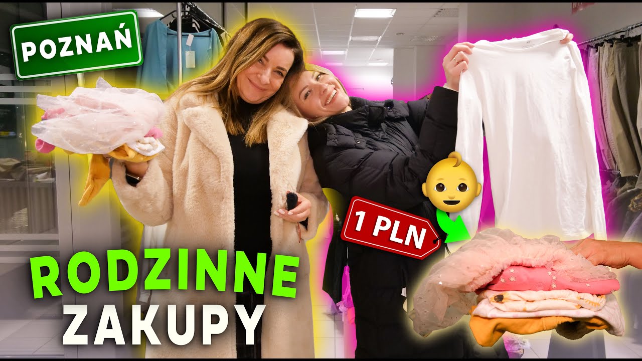 ZABRAŁAM MAMĘ NA ŁOWY LUMPEKSOWE! *takich zakupów się nie spodziewałam 👩‍🍼*