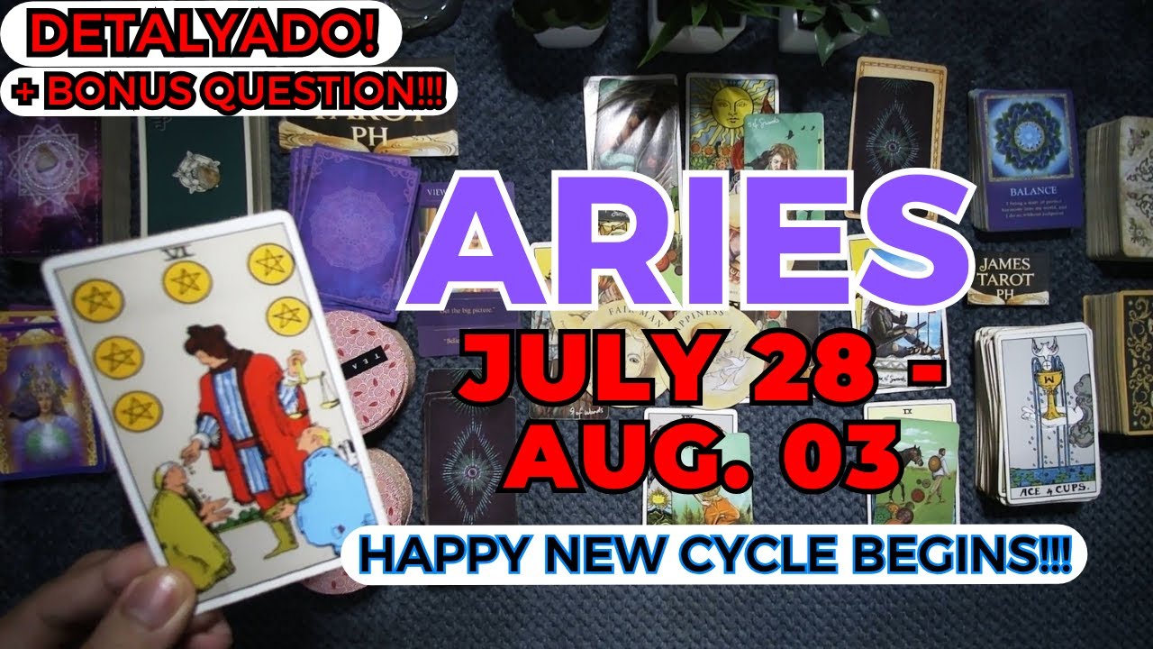 ARIES Tatalon Ka Sa Saya! You Will RECEIVE It! Regalong TAGUMPAY Sa Hard Work Mo! JULY 28 - AUGUST 3