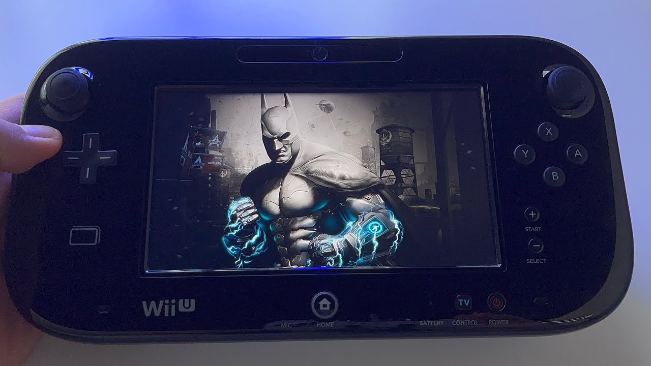 Batman Arkham City Armored Edition  | Nintendo Wii U handheld gameplay